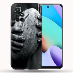 Coque Pour Xiaomi Redmi 10 Sport Rugby Ballon Vintage