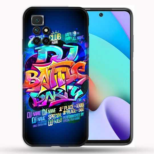 Coque Pour Xiaomi Redmi 10 Street Art Rap