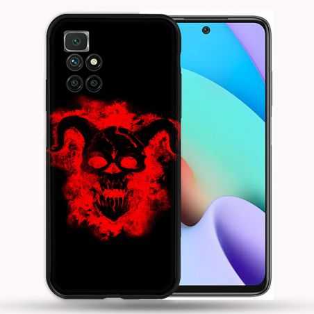 Coque Pour Xiaomi Redmi 10 Tete de Mort Diable