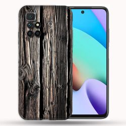Coque Pour Xiaomi Redmi 10 Texture Bois