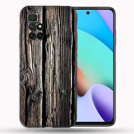 Coque Pour Xiaomi Redmi 10 Texture Bois