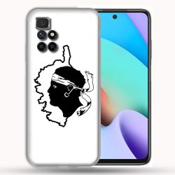 Coque Pour Xiaomi Redmi 10 Voyage Corse Blanc