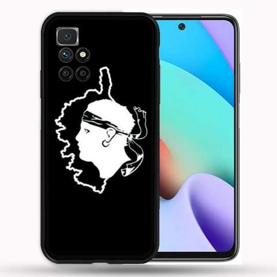 Coque Pour Xiaomi Redmi 10 Voyage Corse Noir