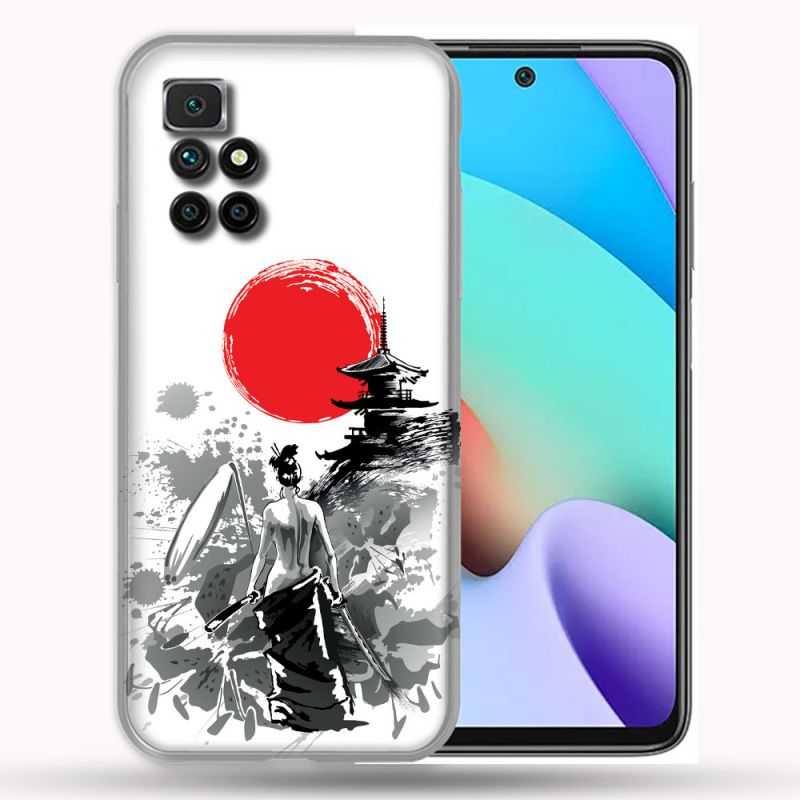 Coque Pour Xiaomi Redmi 10 Voyage Japon Femme