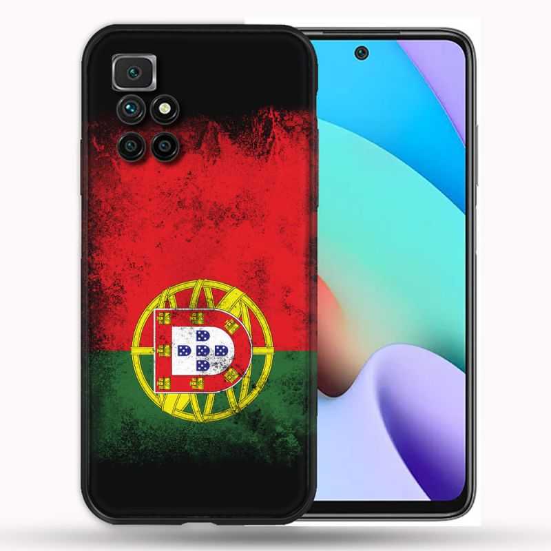 Coque Pour Xiaomi Redmi 10 Voyage Portugal Drapeau