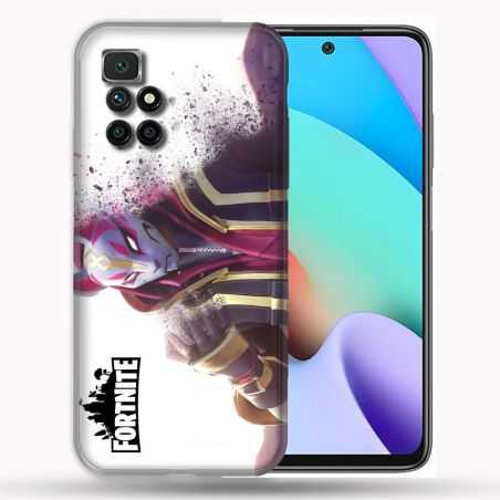 Coque Pour Xiaomi Redmi 10 Fortnite Blanc