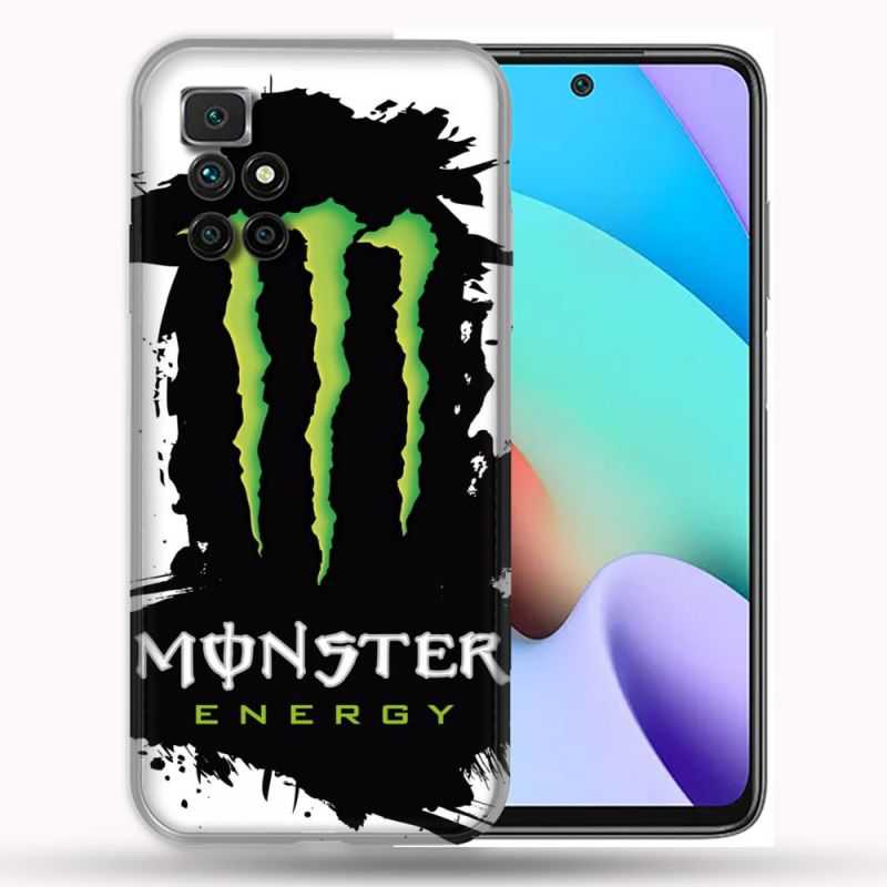 Coque Pour Xiaomi Redmi 10 Monster Energy Tache