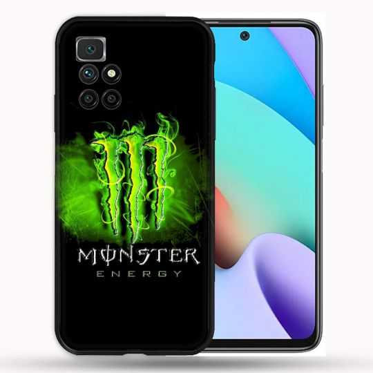 Coque Pour Xiaomi Redmi 10 Monster Energy Vert