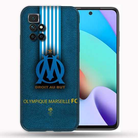 Coque Pour Xiaomi Redmi 10 Olympique Marseille OM Bande