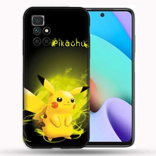 Coque Pour Xiaomi Redmi 10 Pokemon Pikachu Eclair