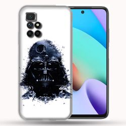Coque Pour Xiaomi Redmi 10 Star Wars - Dark Vador Blanc