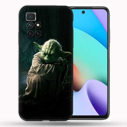 Coque Pour Xiaomi Redmi 10 Star Wars - Yoda sombre
