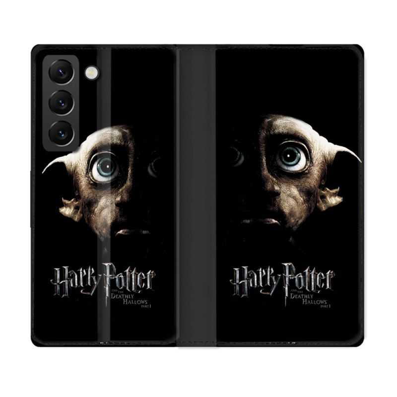 Housse Cuir Portefeuille Pour Samsung Galaxy S22 Harry Potter Hollows Dobby