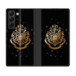Housse Cuir Portefeuille Pour Samsung Galaxy S22 Harry Potter Poudlard