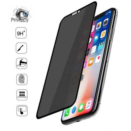 Verre trempé / Vitre de protection privée anti espion pour Iphone 11 (6,1)