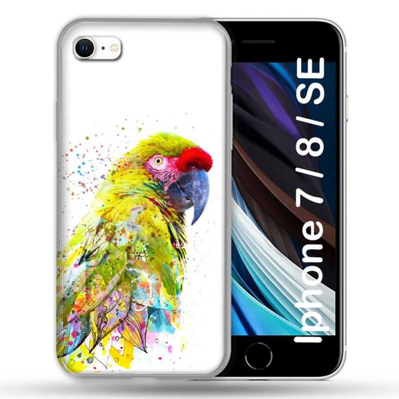 Coque Pour Iphone 7 / 8 / SE (2020 / 2022) Animal Perroquet Jaune