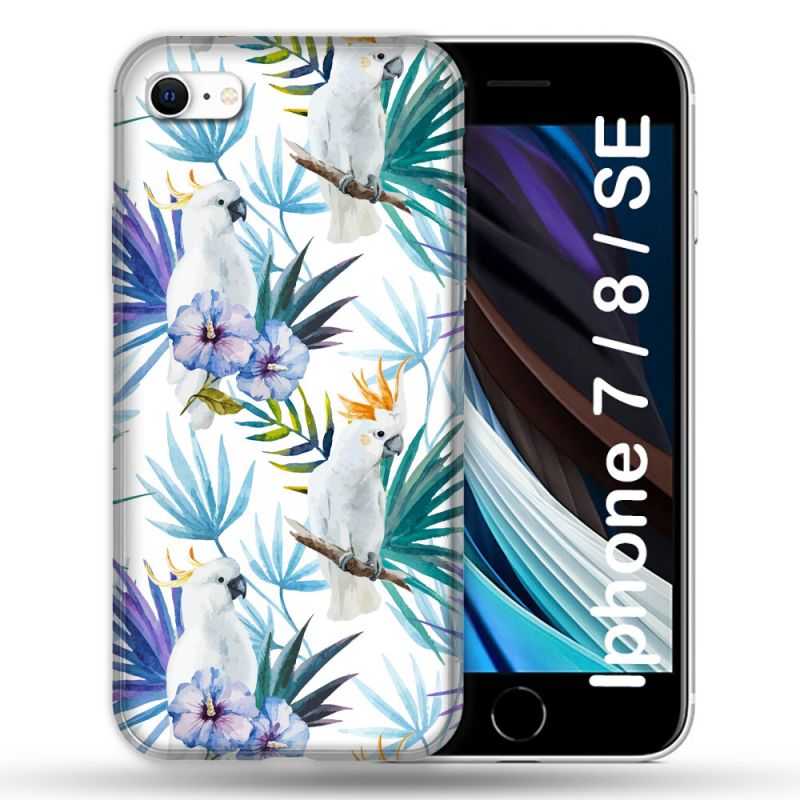Coque Pour Iphone 7 / 8 / SE (2020 / 2022) Animal Perroquet Peinture