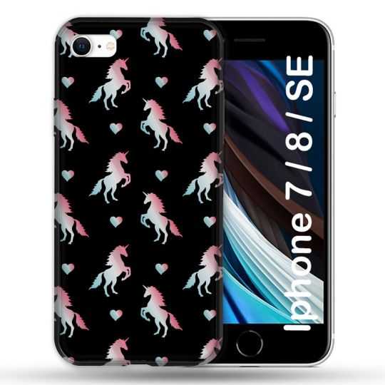 Coque Pour Iphone 7 / 8 / SE (2020 / 2022) Fantastique Licorne Pattern