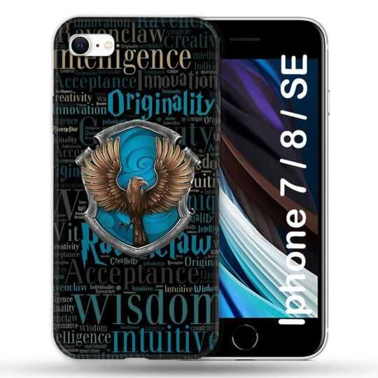 Coque Pour Iphone 7 / 8 / SE (2020 / 2022) Harry Potter Serdaigle