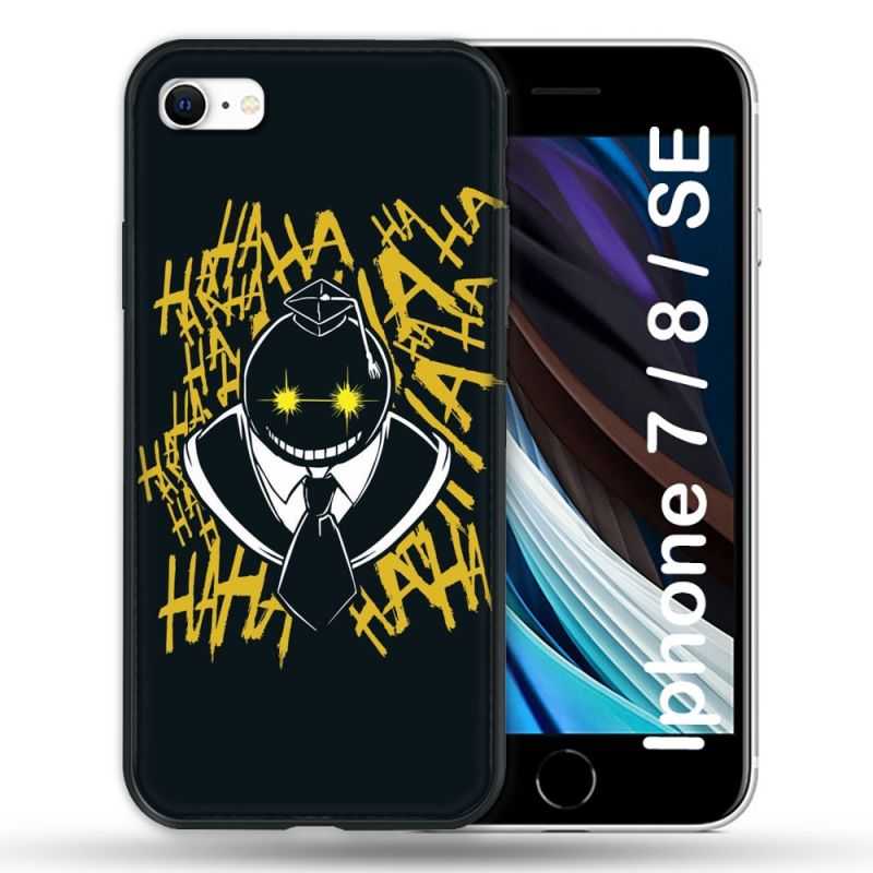 Coque Pour Iphone 7 / 8 / SE (2020 / 2022) Manga Assassination Classroom Kuro Noir