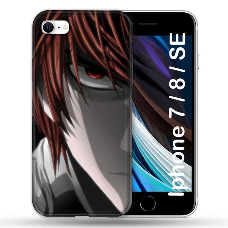 Coque Pour Iphone 7 / 8 / SE (2020 / 2022) Manga Death Note Kira