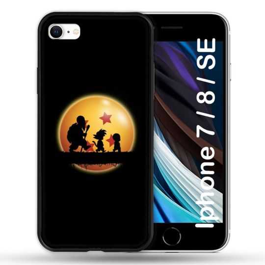 Coque Pour Iphone 7 / 8 / SE (2020 / 2022) Manga Dragon Ball Vintage