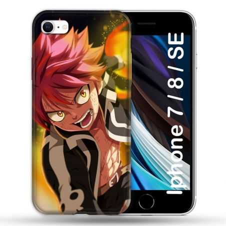 Coque Pour Iphone 7 / 8 / SE (2020 / 2022) Manga Fairy Tail Natsu