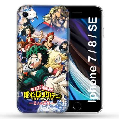 Coque Pour Iphone 7 / 8 / SE (2020 / 2022) Manga My Hero Academia Affiche