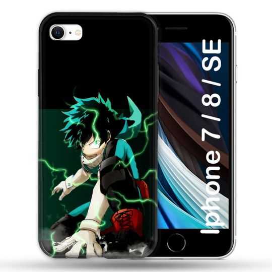 Coque Pour Iphone 7 / 8 / SE (2020 / 2022) Manga My Hero Academia Deku