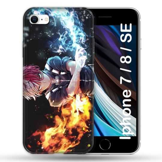 Coque Pour Iphone 7 / 8 / SE (2020 / 2022) Manga My Hero Academia Shoto