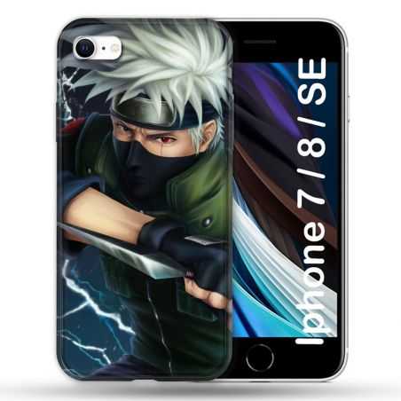 Coque Pour Iphone 7 / 8 / SE (2020 / 2022) Manga Naruto Kakashi
