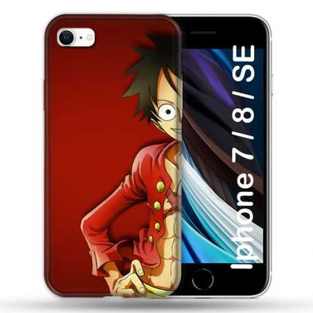 Coque Pour Iphone 7 / 8 / SE (2020 / 2022) Manga One Piece Luffy