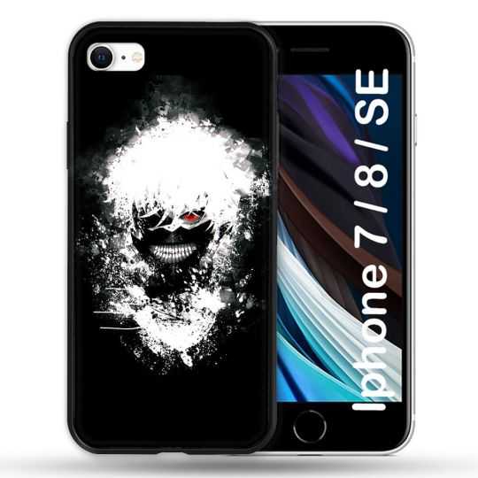 Coque Pour Iphone 7 / 8 / SE (2020 / 2022) Manga Tokyo Ghoul Kaneki Tag
