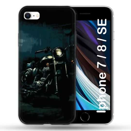 Coque Pour Iphone 7 / 8 / SE (2020 / 2022) Moto Harley Vintage