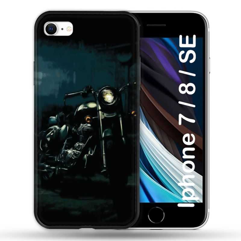 Coque Pour Iphone 7 / 8 / SE (2020 / 2022) Moto Harley Vintage
