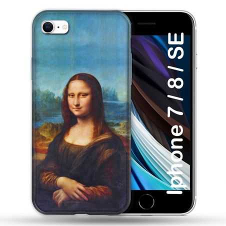 Coque Pour Iphone 7 / 8 / SE (2020 / 2022) Peinture Joconde