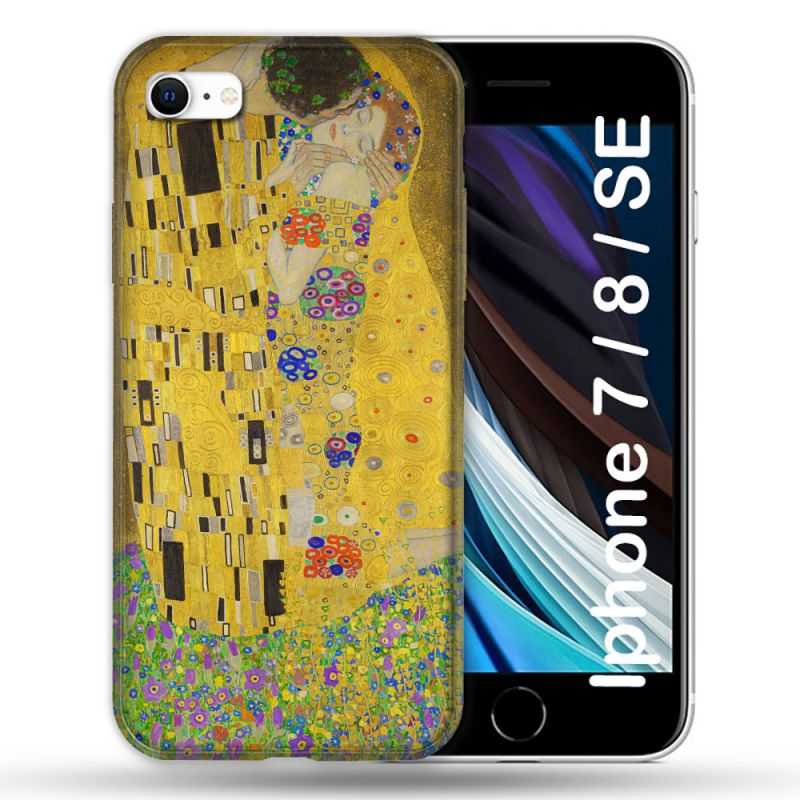 Coque Pour Iphone 7 / 8 / SE (2020 / 2022) Peinture Le Baiser