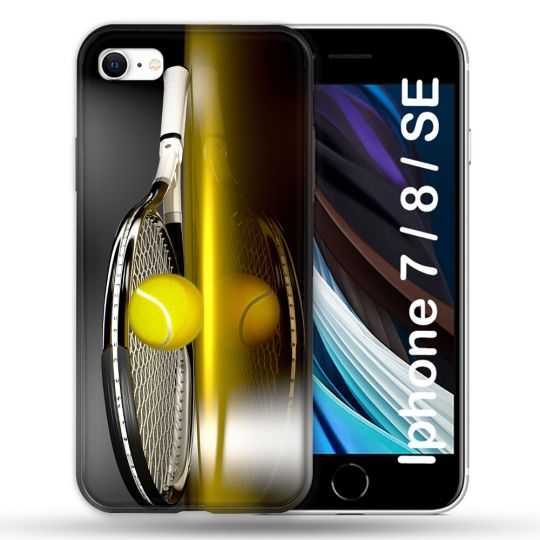 Coque Pour Iphone 7 / 8 / SE (2020 / 2022) Sport Tennis Reflet