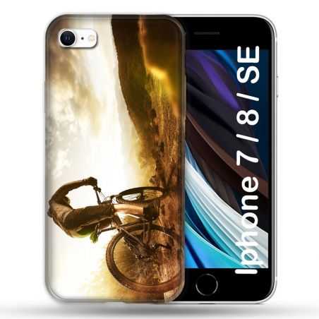 Coque Pour Iphone 7 / 8 / SE (2020 / 2022) Sport VTT Soleil