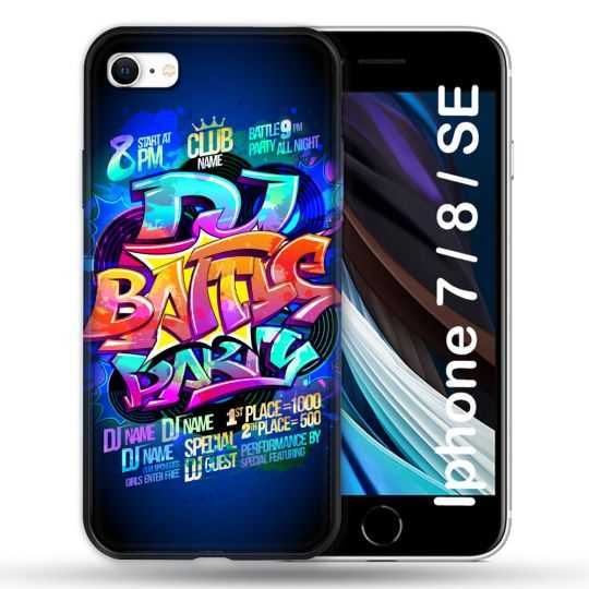 Coque Pour Iphone 7 / 8 / SE (2020 / 2022) Street Art Rap