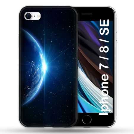 Coque Pour Iphone 7 / 8 / SE (2020 / 2022) Univers Planete Terre