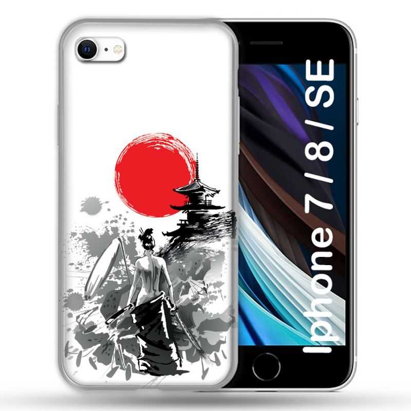 Coque Pour Iphone 7 / 8 / SE (2020 / 2022) Voyage Japon Femme