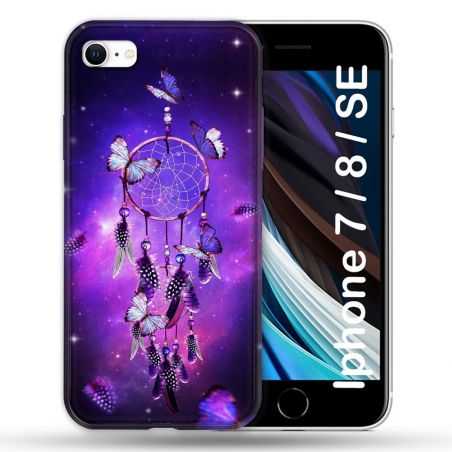 Coque Pour Iphone 7 / 8 / SE (2020 / 2022) Zen Attrape Reve Papillon