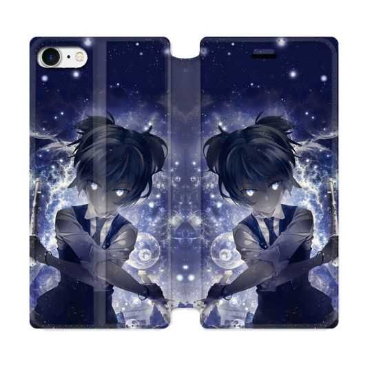 Housse Cuir Portefeuille Pour Iphone 7 / 8 / SE (2020 / 2022) Manga Assassination Classroom Nagisa