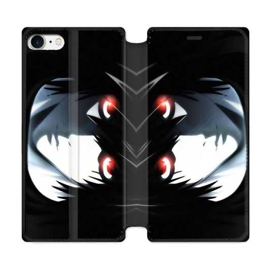 Housse Cuir Portefeuille Pour Iphone 7 / 8 / SE (2020 / 2022) Manga Death Note L