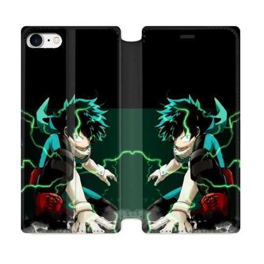 Housse Cuir Portefeuille Pour Iphone 7 / 8 / SE (2020 / 2022) Manga My Hero Academia Deku