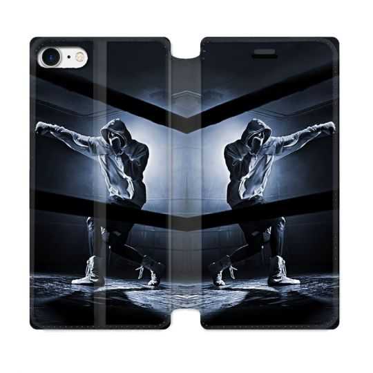 Housse Cuir Portefeuille Pour Iphone 7 / 8 / SE (2020 / 2022) Sport Boxe Poing