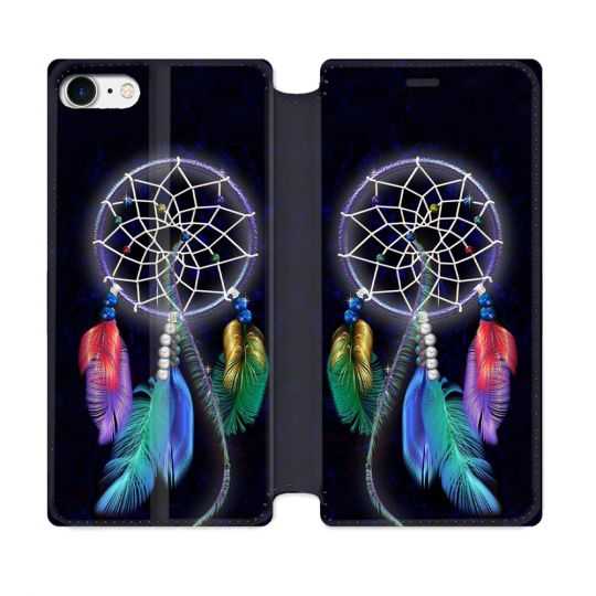 Housse Cuir Portefeuille Pour Iphone 7 / 8 / SE (2020 / 2022) Zen Attrape Reve Multicolore