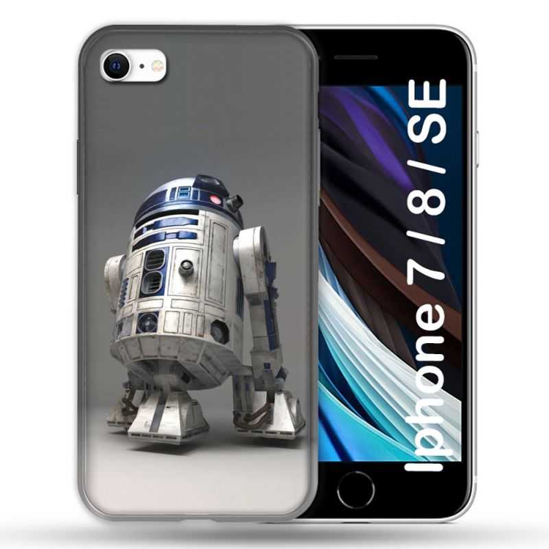 Coque Pour Iphone 7 / 8 / SE (2020 / 2022) Star Wars - R2D2