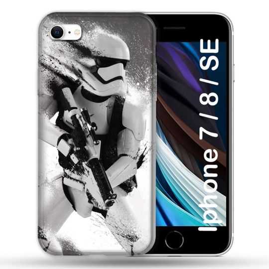 Coque Pour Iphone 7 / 8 / SE (2020 / 2022) Star Wars - Trooper